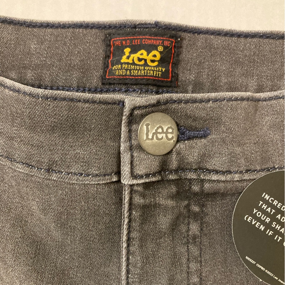 Lee | NWT Women’s Slim Skinny High Rise Gray Jeans - Picture 10 of 15